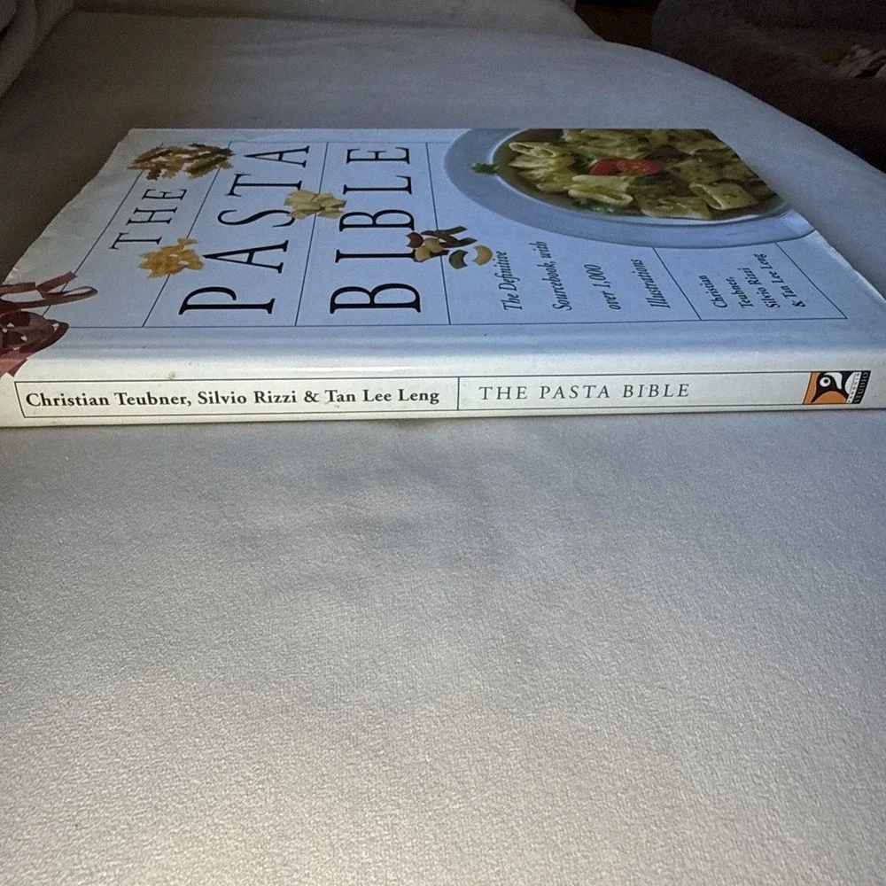 The Pasta Bible - Hardcover By Rizzi, Silvio - GOOD Home Cooking Italian Recipe